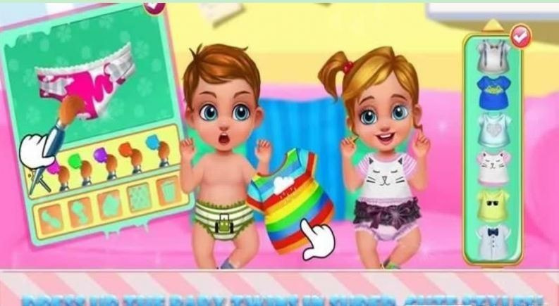 甜蜜双胞胎(Newborn Sweet Baby Twins)1