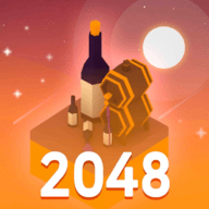 2048合并博物馆中文版(Midnight in Museum 2048)_logo