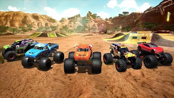 怪物卡车特技汽车(Monster Truck Stunt0